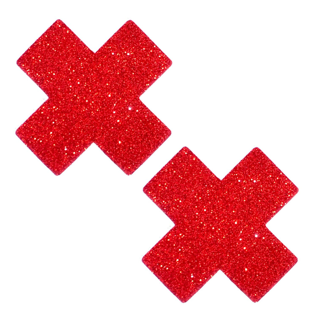 Neva Nude Ravish Me Glitter X Factor Pasties - Red