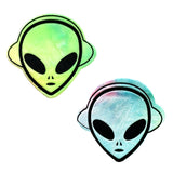 Neva Nude Kanye The Alien Super Sherbet Velvet Blacklight Pasties - Rainbow