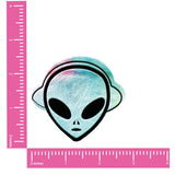 Neva Nude Kanye The Alien Super Sherbet Velvet Blacklight Pasties - Rainbow