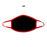 Neva Nude Murica USA Blue Star Mask w/100% Cotton Liner Red MD