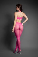 Fantasy Lingerie Sheer Just Enough Crotchless Bodystocking