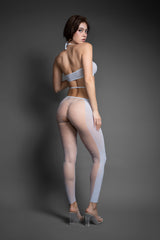 Fantasy Lingerie Sheer Pull Me Closer 2pc Bodystocking Set