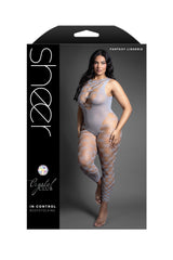 Fantasy Lingerie Queen Sheer In Control Bodystocking