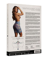 Le Désir Bliss High Waist Tie Dye Blue Fishnet Skirt & Body Jewelry