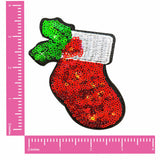 Neva Nude Christmas Stockings Sequin Pasties - Multicolor