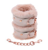 Sex & Mischief Peaches 'n CreaMe Fur Handcuffs