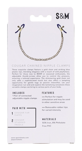 Cougar Chained Nipple Clamps