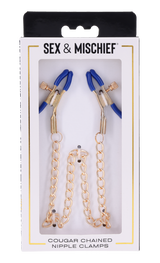 Cougar Chained Nipple Clamps