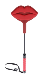 Sex & Mischief Ex's & Oh's Kiss Crop - Red/Black