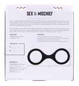 Sex & Mischief Ex's & Oh's Kiss Kit - Red/Black