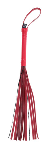 Sex & Mischief Ex's & Oh's Crystal Flogger - Red