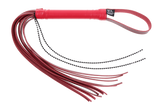 Sex & Mischief Ex's & Oh's Crystal Flogger - Red