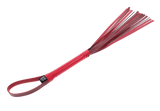 Sex & Mischief Ex's & Oh's Crystal Flogger - Red