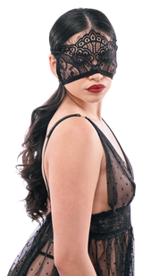 Sex & Mischief Veiled Vision Lace Blindfold
