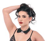 Sex & Mischief Heartbound Lace Day Collar