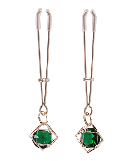 Sex & Mischief Indica Crystal Nipple Clips