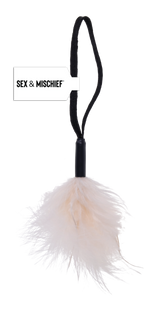 Sex & Mischief Peaches 'n CreaMe Wrist Feather Tickler - CreaMe