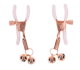 Sex & Mischief Peaches 'n CreaMe Bell Nipple Clamps