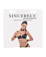 Sincerely Amber Neck & Wrist Restraint Translucent