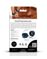 Sportsheets Signature Twilight Tease Ankle Cuffs