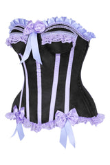 Daisy Corsets Top Drawer 2 PC Burlesque Steel Boned Corset & Bloomer Set