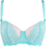 Axami 11021 Unlined Bra On the Clouds Aqua Blue