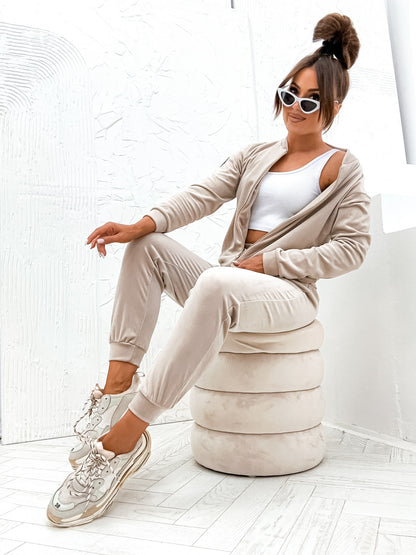 Axami Apparel 11700 Unique Women's Tracksuit Set Soft Velour