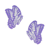 Neva Nude Super Sparkle Glitter Beautiful Butterfly Kisses Pasties - Lavender