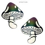 Neva Nude Reflective Toadstool Pasties - Multicolor