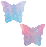 Neva Nude Queen Status Plus Size Butterfly Nipple Cover Pasties - Pink/Blue