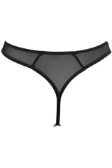 Duchessa Sheer G-String Black