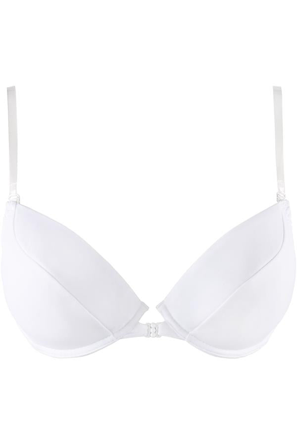 Axami 5770 Biustonosz Bra Basic White Transparent Back