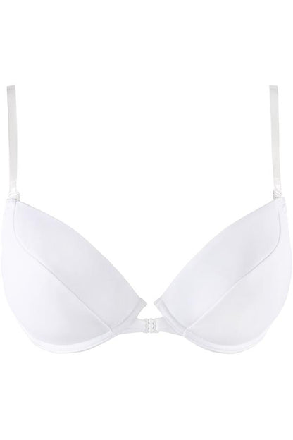 Axami 5770 Biustonosz Bra Basic White Transparent Back