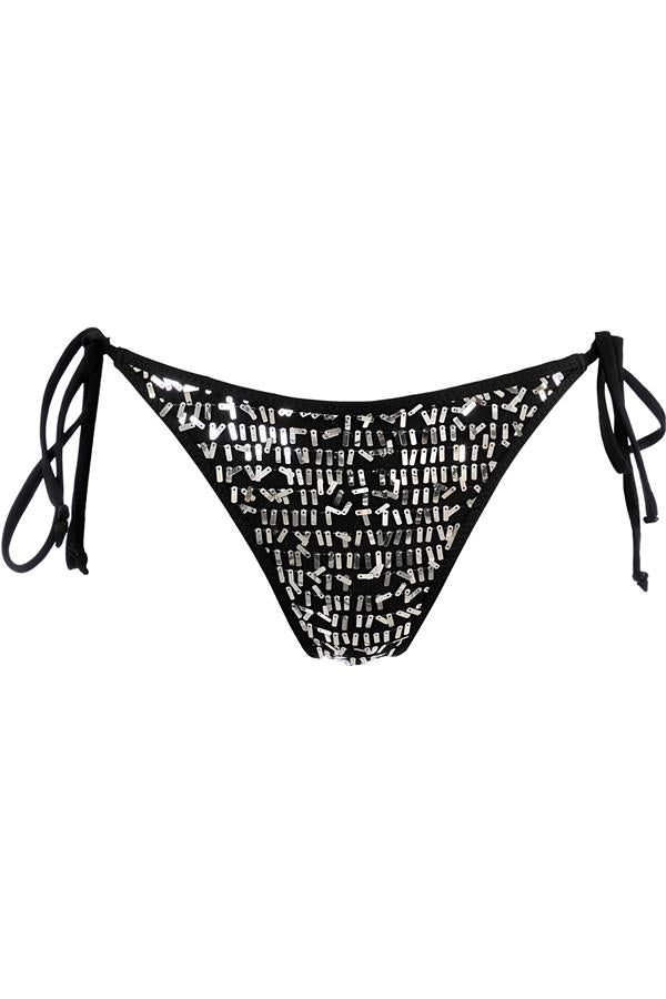 Axami 12133 Luxury Shimmer Sequins Cheeky Bikini Bottom
