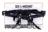 Sex & Mischief Laced Up Garters