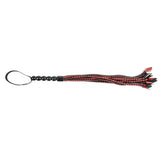 Saffron Braided Flogger - Red/Black