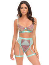 Oh la la Cheri Adaline Bra Set Floral Embroidery