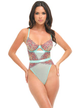 Oh la la Cheri Adaline Teddy Floral Embroidery