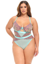 Oh la la Cheri Adaline Teddy Floral Embroidery