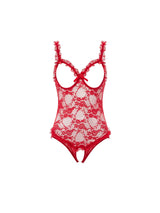 Amber Open Cup Lace Teddy