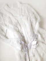 Oh la la Cheri Queen Amore Robe Feminine Lace Bright White
