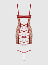 Angelina Chemise Slip Kiss Embroidery