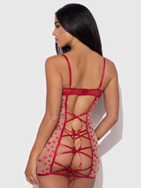 Angelina Chemise Slip Kiss Embroidery