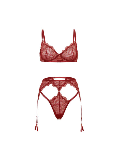 Oh la la Cheri Arielle Lace Bra Set