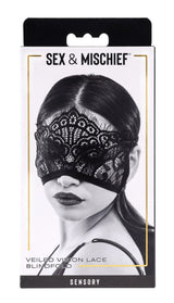Sex & Mischief Veiled Vision Lace Blindfold