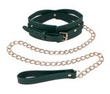 Sex & Mischief Indica Cutout Collar & Leash