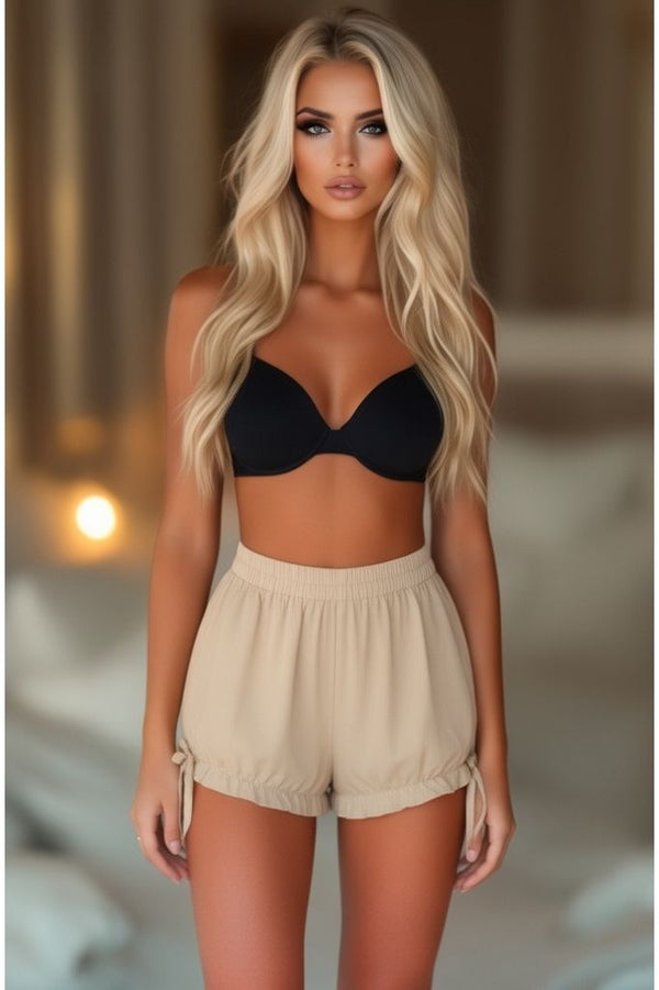 Daisy Corsets Beige Crepe Bloomers