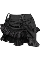 Daisy Corsets Brocade Ruched Bustle Skirt