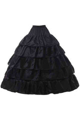 Black Hoop Skirt - Daisy Corsets