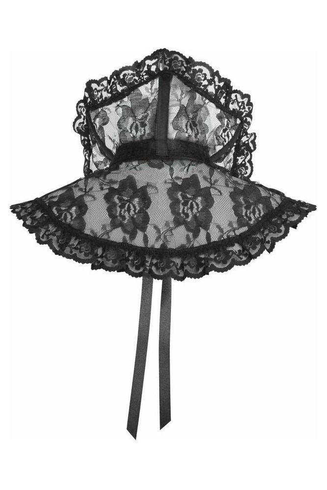 Black Lace Neck Collar - Daisy Corsets